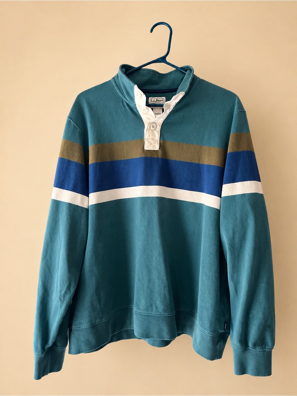 L.L. Bean Seafoam Green Crewneck Sweatshirt